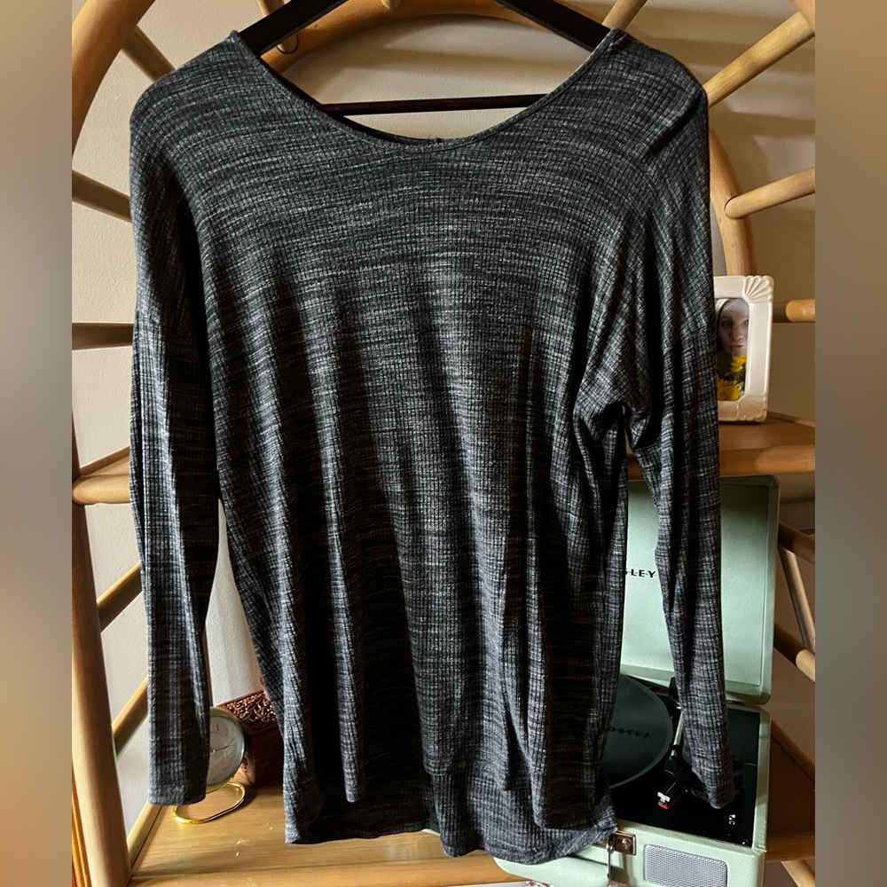 Women's Black Top — Lounge Top